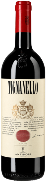 Antinori Tignanello bottle
